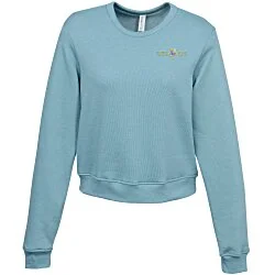 Bella+Canvas Sponge Fleece Classic Crewneck Sweatshirt - Ladies' - Embroidered