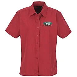Superblend Short Sleeve Poplin Shirt - Ladies'