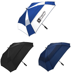 Shed Rain Auto Open Square Umbrella - 62" Arc  Main Image