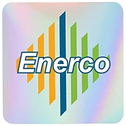 Holographic Sticker - Square - 3" x 3"