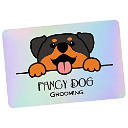 Holographic Sticker - Rectangle - 3" x 5"