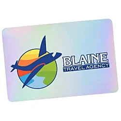 Holographic Sticker - Rectangle - 4" x 6"
