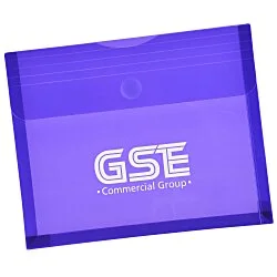 Gusseted Document Envelope - Translucent