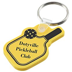 Pickleball Soft Keychain - Opaque