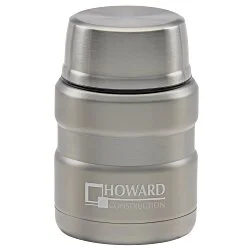 Thermos King Vacuum Food Jar - 16 oz. - Laser Engraved