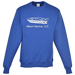 Augusta All-Day Core Basics Fleece Crew Sweatshirt
