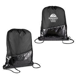 Sequin Drawstring Backpack  Main Image