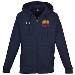 Under Armour Rival Fleece Full-Zip Hoodie - Embroidered