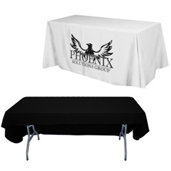 Flat 3-Sided Table Cover - 6'  Main Image