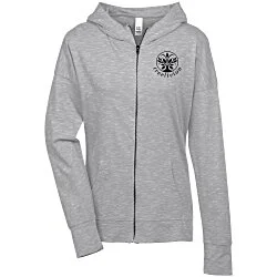 District Award Full-Zip Hoodie - Ladies' - Screen