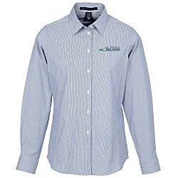 CrownLux Performance Microstripe Shirt - Ladies'