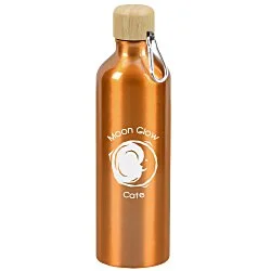 Tundra Aluminum Bottle with Bamboo Lid - 25 oz.