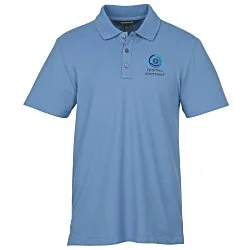 Stretch Diamond Pique Polo - Men's