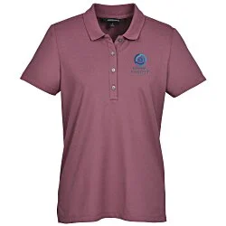 Stretch Diamond Pique Polo - Ladies'