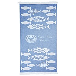 Coral Reef Peshtemal Beach Towel