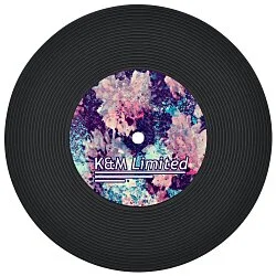 Vintage Record Coaster