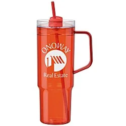 Carter Acrylic Mug with Straw - 40 oz.