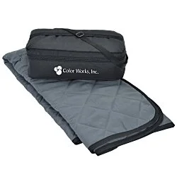 Quilted Outdoor Blanket with Carrying Case