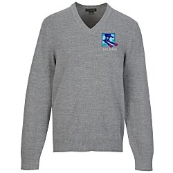 Easy Care Tri-Blend V-Neck Sweater - Men's