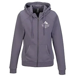 Allmade CVC Fleece Full-Zip Hoodie - Ladies'