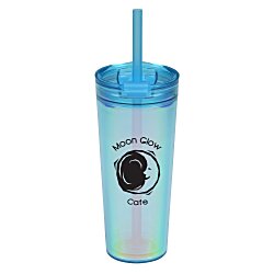 Glam Tumbler with Straw - 24 oz.