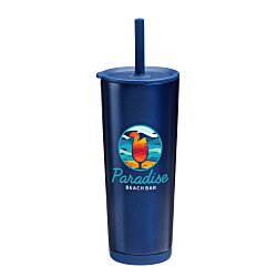 Astrid Vacuum Tumbler with Straw - 24 oz. -24 hr