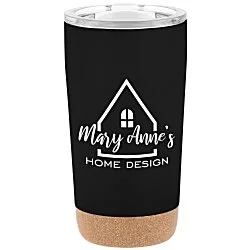 Austin Vacuum Tumbler with Cork Bottom - 16 oz. - 24 hr