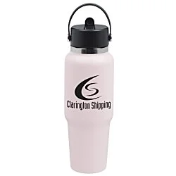 Hydro Flask Wide Mouth Travel Bottle with Flex Straw Cap - 32 oz. - 24 hr