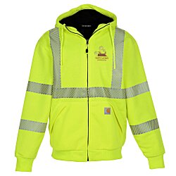 Carhartt High-Visibility Thermal-Lined Full-Zip Hoodie