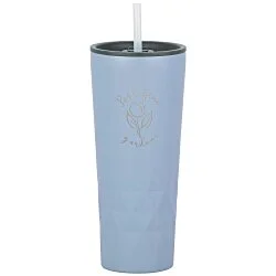 Triad Vacuum Tumbler with Straw - 21 oz. - Laser Engraved