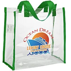 Clear Game Tote - Full Color