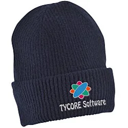 Luxe Plush Rib Knit Beanie