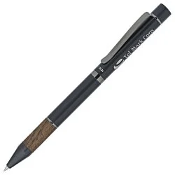 Luxe Walnut Twist Gel Metal Pen