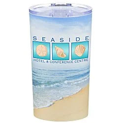 Seaside Full Color Travel Tumbler - 20 oz.
