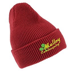 Yupoong Classics Waffle Cuff Knit Beanie