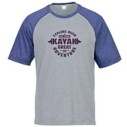 Voltage Tri-Blend Wicking T-Shirt - Men's - Colorblock - Screen