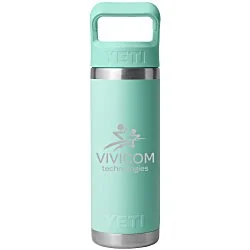 YETI Rambler Vacuum Bottle with Flip Straw Lid - 18 oz.