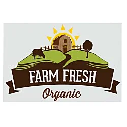 Full Color Sticker - Rectangle - 2" x 3" - 24 hr