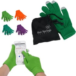 Touch Screen Gloves In Pouch  Main Image