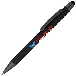 Charleston Soft Touch Stylus Metal Pen - Full Color