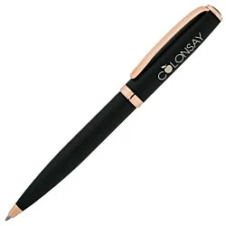 Luxe Noir Twist Metal Pen