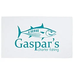 Luxury Beach Towel - White - 35" x 60" - 24 hr