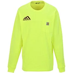 Carhartt Workwear Long Sleeve Pocket T-Shirt - Screen