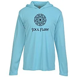BLU-X-DRI Legend Long Sleeve Hooded T-Shirt