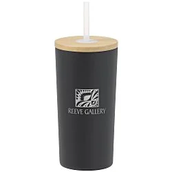 Wren Vacuum Tumbler with Straw - 17 oz. - Laser Engraved