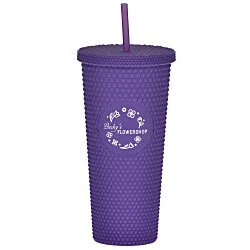 Bux Tumbler with Straw - 24 oz. - 24 hr