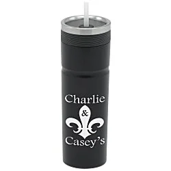Veil Vacuum Tumbler with Straw - 20 oz. - 24 hr