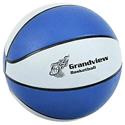 Full Size Rubber Basketball - Two Tone
