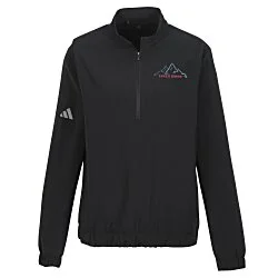 adidas Woven 1/2-Zip Pullover - Ladies'