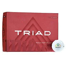 Wilson Triad Golf Ball - Dozen